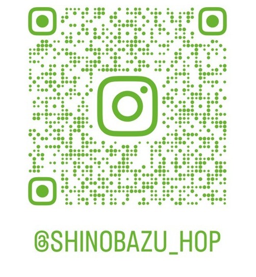 @SHINOBAZU_HOP Instagram QRコード